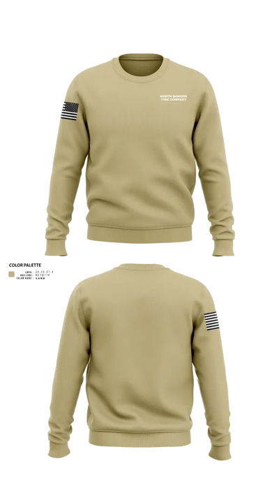 North Bangor Fire Company 17816938 Crew Neck Sweatshirt - 22