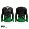 ESTA Women's Long Sleeve V-neck Shirt - 1