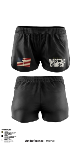 Ranger Panties, Warzone Church, , Teamtime, Team time, sublimation, custom sports apparel, team uniforms, spirit wear, spiritwear, sports uniforms, custom shirts, team store, custom team store, fundraiser sports, apparel fundraiser