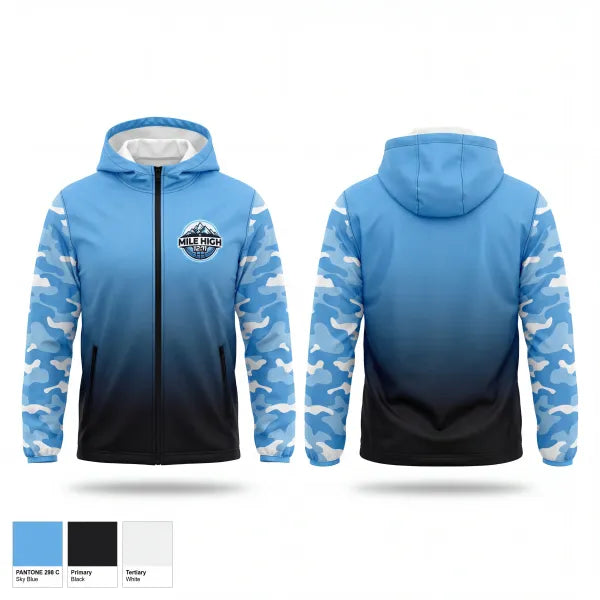 Windbreaker, MILE HIGH 12:11, Men's Basketball, Teamtime, Team time, sublimation, custom sports apparel, team uniforms, spirit wear, spiritwear, sports uniforms, custom shirts, team store, custom team store, fundraiser sports, apparel fundraiser
