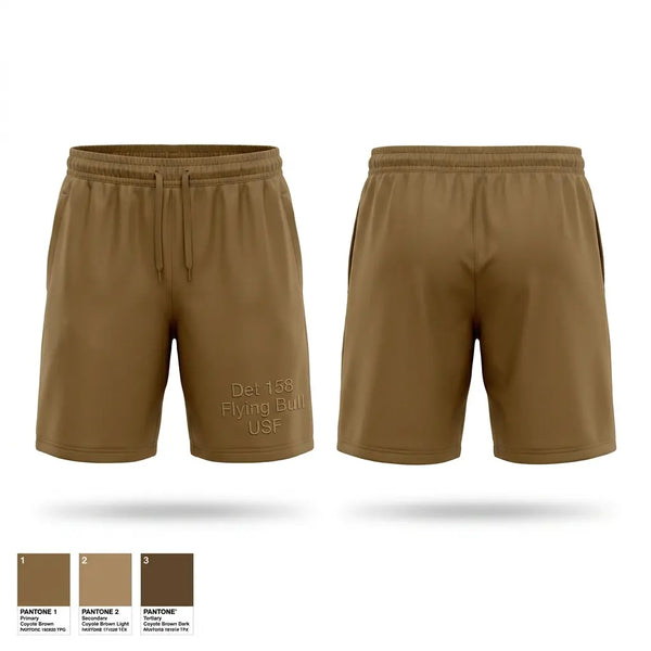 Athletic Shorts With Pockets, Det 158 Flying Bull USF, Air Force, Teamtime, Team time, sublimation, custom sports apparel, team uniforms, spirit wear, spiritwear, sports uniforms, custom shirts, team store, custom team store, fundraiser sports, apparel fundraiser