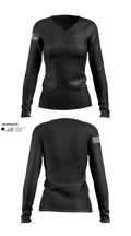 SASPD Women's Long Sleeve V-neck Shirt - 26