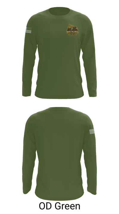 252 Engineers 83760691 Long Sleeve Performance Shirt 44