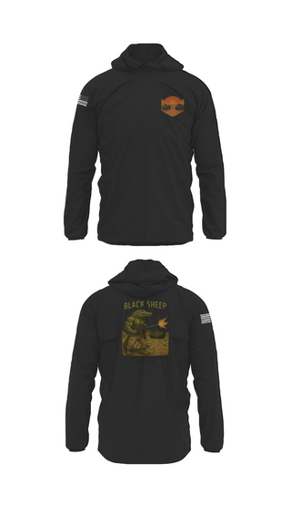 Windbreaker, 4th Assault Amphibian Battalion, Company B, , Teamtime, Team time, sublimation, custom sports apparel, team uniforms, spirit wear, spiritwear, sports uniforms, custom shirts, team store, custom team store, fundraiser sports, apparel fundraiser