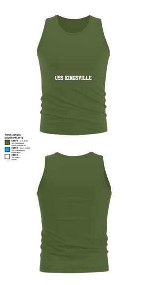 Tank Top, USS KINGSVILLE, , Teamtime, Team time, sublimation, custom sports apparel, team uniforms, spirit wear, spiritwear, sports uniforms, custom shirts, team store, custom team store, fundraiser sports, apparel fundraiser