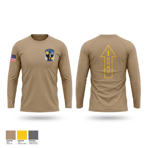 Long Sleeve Performance Shirt, Bravo Co 3-2GSAB 2CAB 2ID, Army, Teamtime, Team time, sublimation, custom sports apparel, team uniforms, spirit wear, spiritwear, sports uniforms, custom shirts, team store, custom team store, fundraiser sports, apparel fundraiser