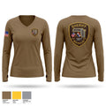 Iron County Sheriffs Office Women's Long Sleeve V-neck Shirt - 1