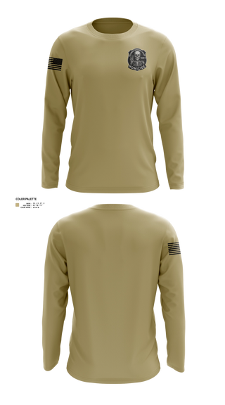 Long Sleeve Performance Shirt, Homicide Team 3, Police, Teamtime, Team time, sublimation, custom sports apparel, team uniforms, spirit wear, spiritwear, sports uniforms, custom shirts, team store, custom team store, fundraiser sports, apparel fundraiser