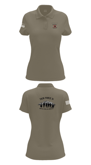Womens Short Sleeve Performance Polo, 1-185th IN BN, , Teamtime, Team time, sublimation, custom sports apparel, team uniforms, spirit wear, spiritwear, sports uniforms, custom shirts, team store, custom team store, fundraiser sports, apparel fundraiser