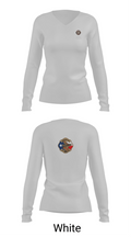 Magnolia Station 189 20441669 Women's Long Sleeve V-neck Shirt - 11