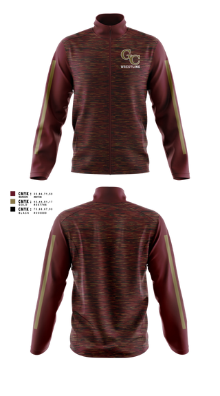Fleece Jacket, George County, Wrestling, Teamtime, Team time, sublimation, custom sports apparel, team uniforms, spirit wear, spiritwear, sports uniforms, custom shirts, team store, custom team store, fundraiser sports, apparel fundraiser