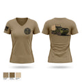 1-67 Women's Short Sleeve V-neck Shirt - 1