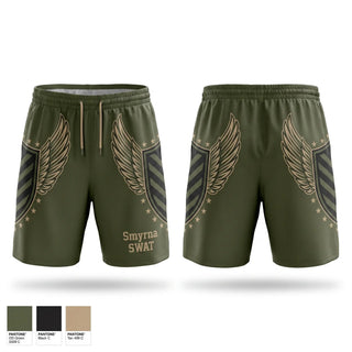 Athletic Shorts With Pockets, Smyrna SWAT, Police, Teamtime, Team time, sublimation, custom sports apparel, team uniforms, spirit wear, spiritwear, sports uniforms, custom shirts, team store, custom team store, fundraiser sports, apparel fundraiser