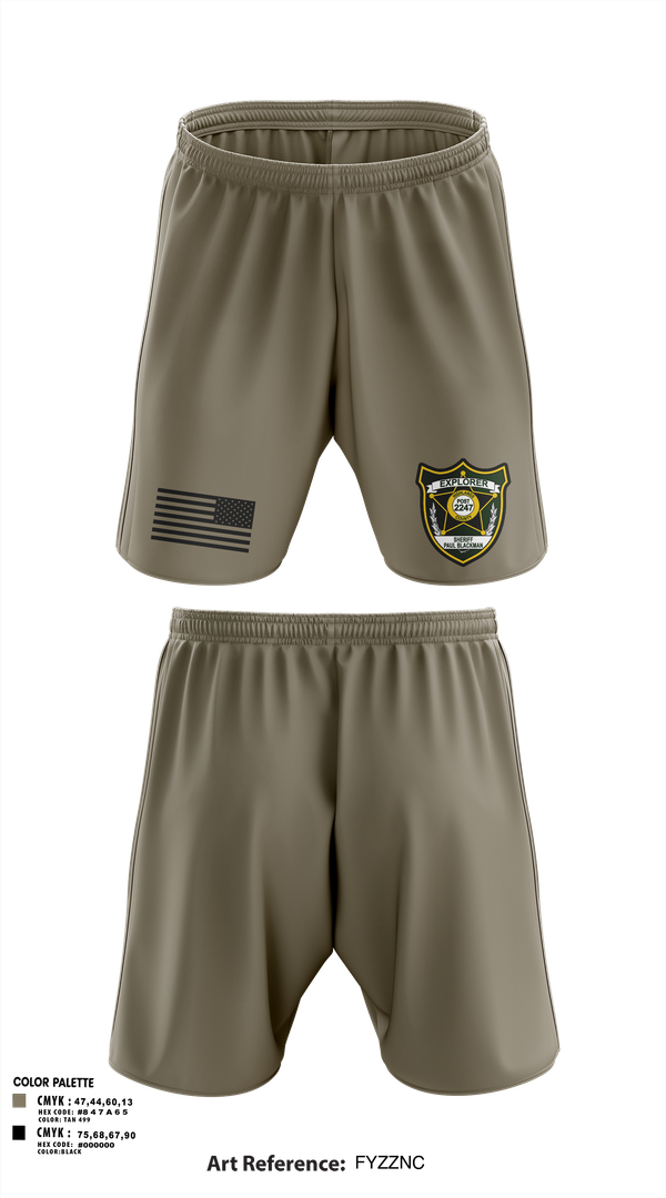 Athletic Shorts With Pockets, Explorer Post 2247, , Teamtime, Team time, sublimation, custom sports apparel, team uniforms, spirit wear, spiritwear, sports uniforms, custom shirts, team store, custom team store, fundraiser sports, apparel fundraiser