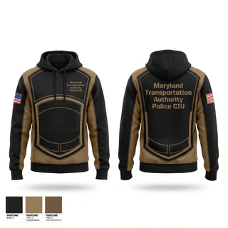 Hoodie, Maryland Transportation Authority Police CIU, Police, Teamtime, Team time, sublimation, custom sports apparel, team uniforms, spirit wear, spiritwear, sports uniforms, custom shirts, team store, custom team store, fundraiser sports, apparel fundraiser