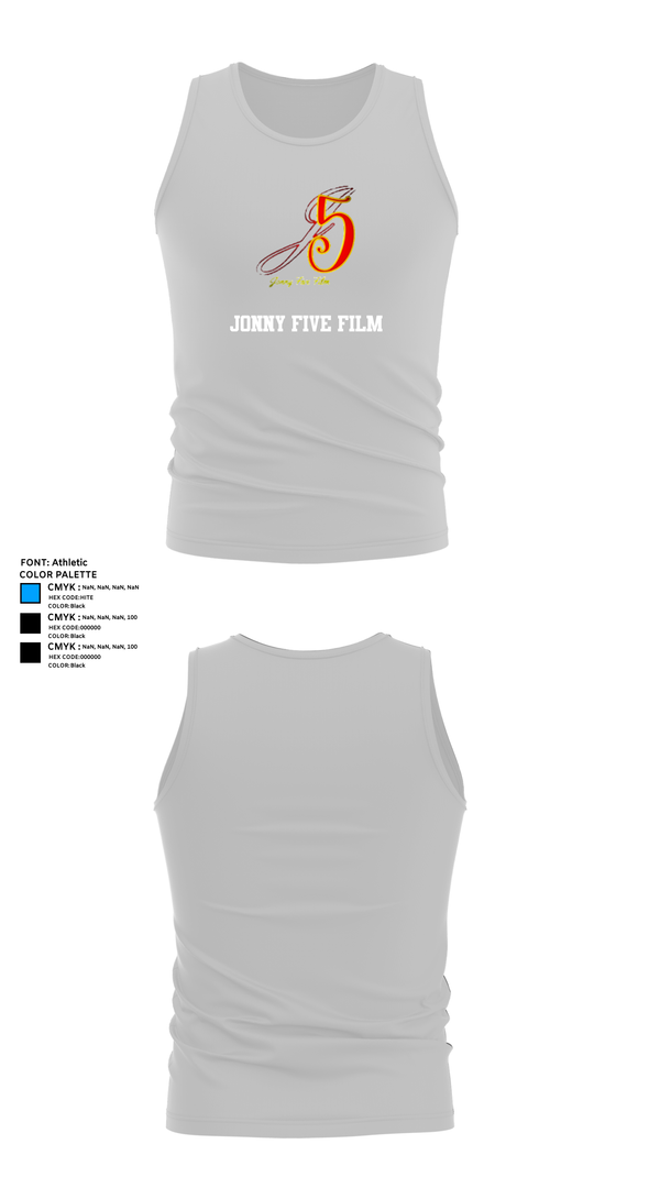 Tank Top, Jonny Five Film, , Teamtime, Team time, sublimation, custom sports apparel, team uniforms, spirit wear, spiritwear, sports uniforms, custom shirts, team store, custom team store, fundraiser sports, apparel fundraiser