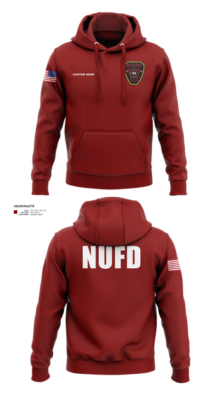 Hoodie, North Union TWP VFD, Fire Department, Teamtime, Team time, sublimation, custom sports apparel, team uniforms, spirit wear, spiritwear, sports uniforms, custom shirts, team store, custom team store, fundraiser sports, apparel fundraiser