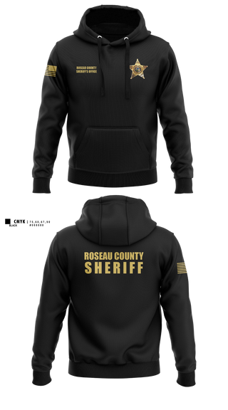 Hoodie, Roseau County Sheriff’s Office, Police, Teamtime, Team time, sublimation, custom sports apparel, team uniforms, spirit wear, spiritwear, sports uniforms, custom shirts, team store, custom team store, fundraiser sports, apparel fundraiser