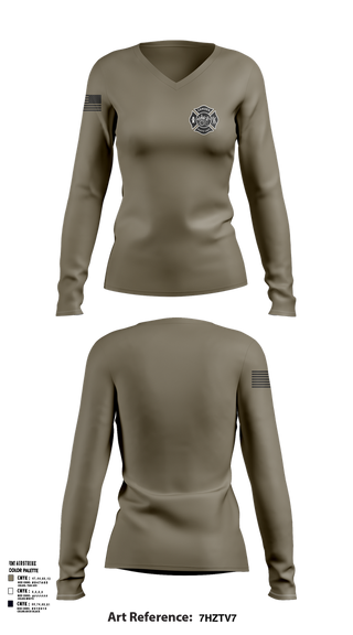 Womens Long Sleeve Vneck Shirt, Camden Photo Unit, , Teamtime, Team time, sublimation, custom sports apparel, team uniforms, spirit wear, spiritwear, sports uniforms, custom shirts, team store, custom team store, fundraiser sports, apparel fundraiser