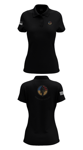 Womens Short Sleeve Performance Polo, Designs By Vets, , Teamtime, Team time, sublimation, custom sports apparel, team uniforms, spirit wear, spiritwear, sports uniforms, custom shirts, team store, custom team store, fundraiser sports, apparel fundraiser