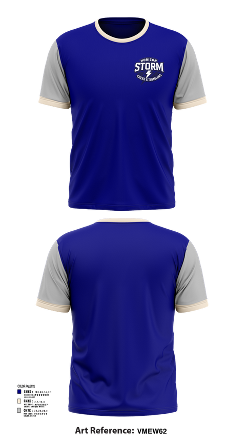 Short Sleeve Performance Shirt, Horizon Storm, Cheer, Teamtime, Team time, sublimation, custom sports apparel, team uniforms, spirit wear, spiritwear, sports uniforms, custom shirts, team store, custom team store, fundraiser sports, apparel fundraiser