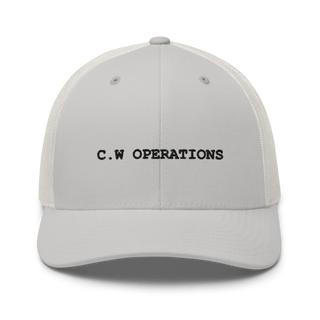 C.W Operations 41850268 Retro Trucker Hat | Yupoong 6606