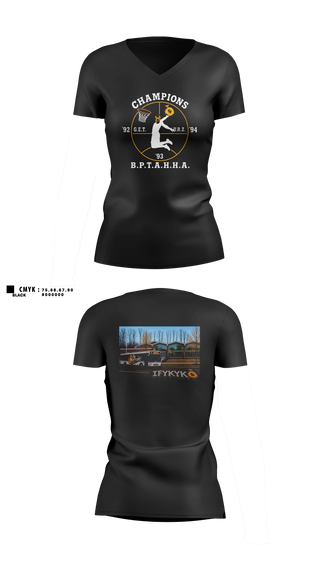 Womens Short Sleeve Vneck Shirt, ChedakidStyleWith_Che, Space Force, Teamtime, Team time, sublimation, custom sports apparel, team uniforms, spirit wear, spiritwear, sports uniforms, custom shirts, team store, custom team store, fundraiser sports, apparel fundraiser