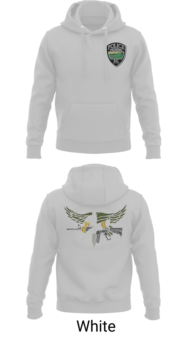 Hoodie, Pickens Police Department Special Response Team, Police, Teamtime, Team time, sublimation, custom sports apparel, team uniforms, spirit wear, spiritwear, sports uniforms, custom shirts, team store, custom team store, fundraiser sports, apparel fundraiser