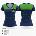Sterling Heights Kodiaks 32781159 Women's Short Sleeve V-neck Shirt - 1