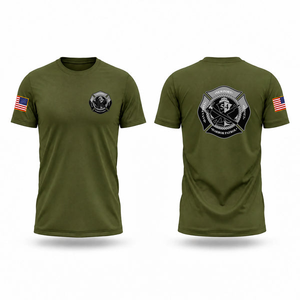 Harbor Patrol Old School Cotton Feel Shirt - 1