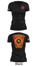 Avon Fire Department 34682194 Women's Short Sleeve V-neck Shirt - 24