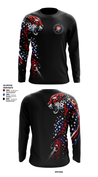 Long Sleeve Performance Shirt, Olympic City Track Club, Track & Field, Teamtime, Team time, sublimation, custom sports apparel, team uniforms, spirit wear, spiritwear, sports uniforms, custom shirts, team store, custom team store, fundraiser sports, apparel fundraiser