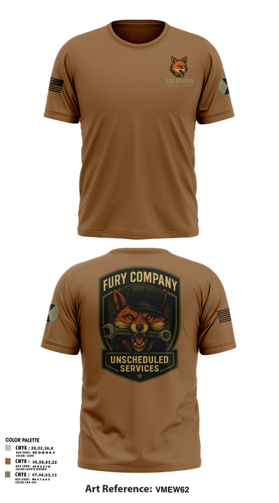 Unscheduled Service 19126504 Short Sleeve Performance Shirt - 2