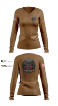 Jax TCCC Women's Long Sleeve V-neck Shirt - 5