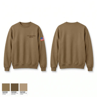 Crew Neck Sweatshirt, 11th signal brigade 62nd esb-e, Army, Teamtime, Team time, sublimation, custom sports apparel, team uniforms, spirit wear, spiritwear, sports uniforms, custom shirts, team store, custom team store, fundraiser sports, apparel fundraiser