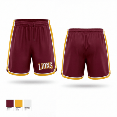 Lions 33775811 Athletic Shorts With Pockets - 1