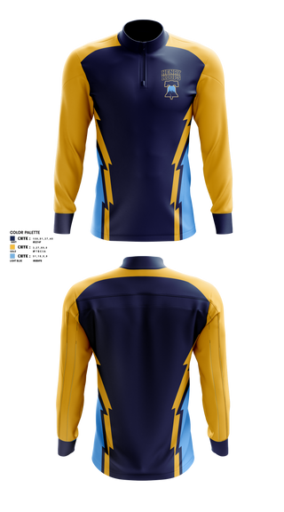 Quarter Zip Jacket, Henry hoops, Men's Basketball, Teamtime, Team time, sublimation, custom sports apparel, team uniforms, spirit wear, spiritwear, sports uniforms, custom shirts, team store, custom team store, fundraiser sports, apparel fundraiser