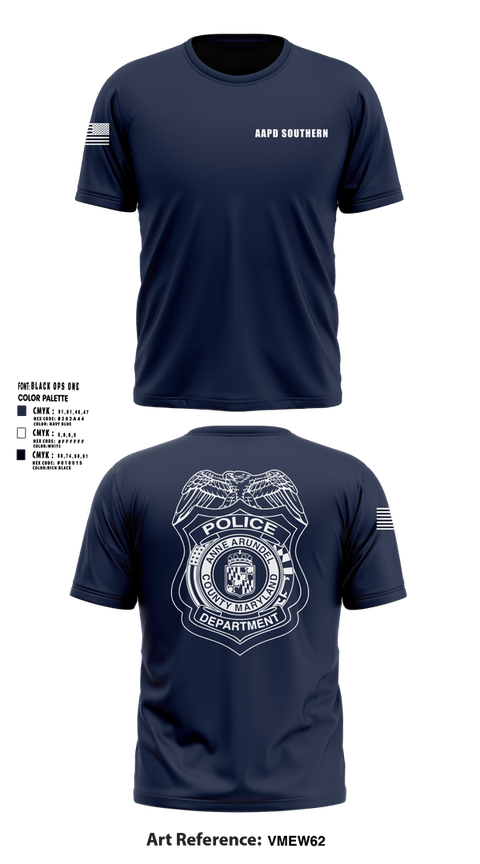 Short Sleeve Performance Shirt, AAPD Southern, Police, Teamtime, Team time, sublimation, custom sports apparel, team uniforms, spirit wear, spiritwear, sports uniforms, custom shirts, team store, custom team store, fundraiser sports, apparel fundraiser