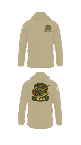 Windbreaker, Task Force Spartan, , Teamtime, Team time, sublimation, custom sports apparel, team uniforms, spirit wear, spiritwear, sports uniforms, custom shirts, team store, custom team store, fundraiser sports, apparel fundraiser