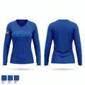 Lackland 5231557 Women's Long Sleeve V-neck Shirt - 1