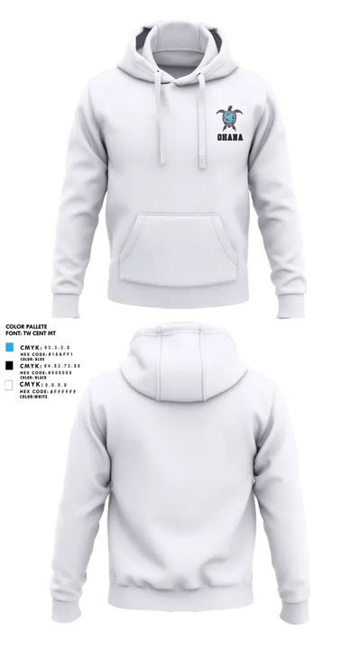 Ohana Volleyball 88809846 Hoodie - 3