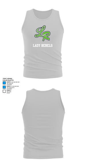 Tank Top, Lady Rebels, Softball, Teamtime, Team time, sublimation, custom sports apparel, team uniforms, spirit wear, spiritwear, sports uniforms, custom shirts, team store, custom team store, fundraiser sports, apparel fundraiser