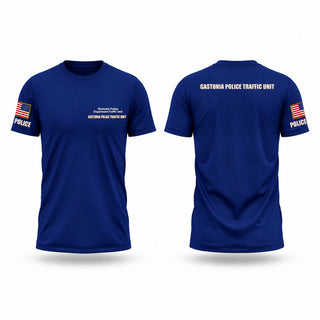 Short Sleeve Performance Shirt, Gastonia Police Department Traffic Unit, Police, Teamtime, Team time, sublimation, custom sports apparel, team uniforms, spirit wear, spiritwear, sports uniforms, custom shirts, team store, custom team store, fundraiser sports, apparel fundraiser