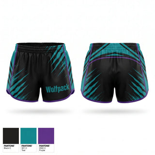 Womens Shorts, Wolfpack, , Teamtime, Team time, sublimation, custom sports apparel, team uniforms, spirit wear, spiritwear, sports uniforms, custom shirts, team store, custom team store, fundraiser sports, apparel fundraiser