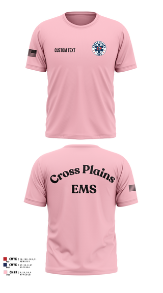 Short Sleeve Performance Shirt, Cross Plains Area EMS, EMS/EMT, Teamtime, Team time, sublimation, custom sports apparel, team uniforms, spirit wear, spiritwear, sports uniforms, custom shirts, team store, custom team store, fundraiser sports, apparel fundraiser