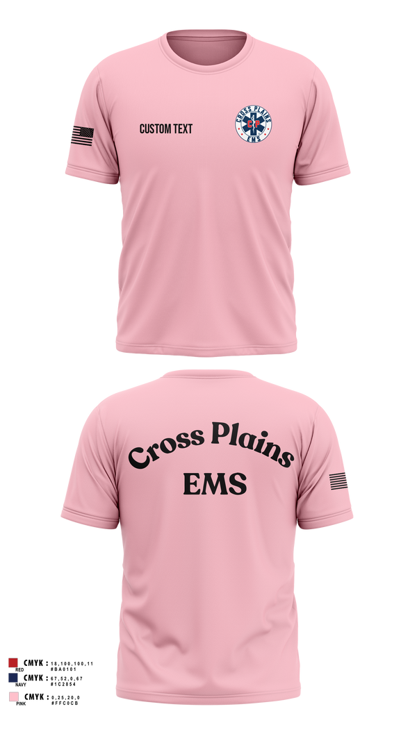 Short Sleeve Performance Shirt, Cross Plains Area EMS, EMS/EMT, Teamtime, Team time, sublimation, custom sports apparel, team uniforms, spirit wear, spiritwear, sports uniforms, custom shirts, team store, custom team store, fundraiser sports, apparel fundraiser