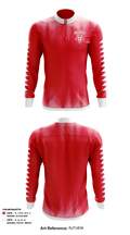 Elkmont Red Devils 92799847 Quarter Zip Jacket - 1