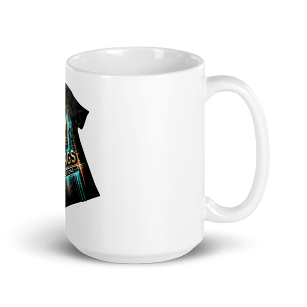 Kings Kreations 88346513 White Glossy Mug - Small