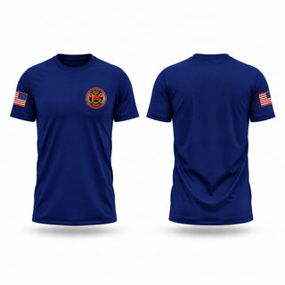Short Sleeve Performance Shirt, Klawock VFD, Fire Department, Teamtime, Team time, sublimation, custom sports apparel, team uniforms, spirit wear, spiritwear, sports uniforms, custom shirts, team store, custom team store, fundraiser sports, apparel fundraiser
