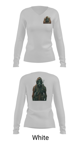 Womens Long Sleeve Vneck Shirt, Outcast World, , Teamtime, Team time, sublimation, custom sports apparel, team uniforms, spirit wear, spiritwear, sports uniforms, custom shirts, team store, custom team store, fundraiser sports, apparel fundraiser